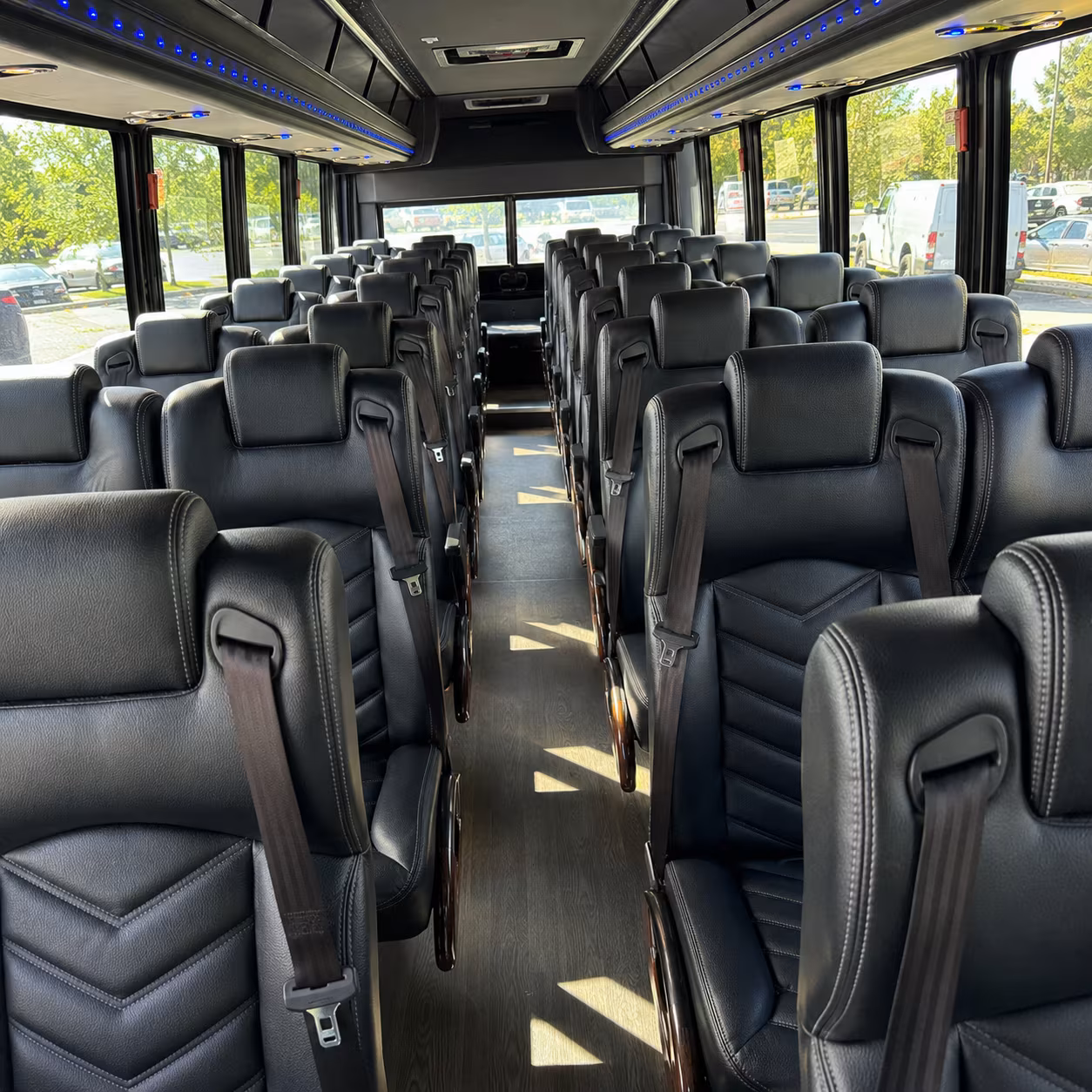 meridian concert transportation onboard seating