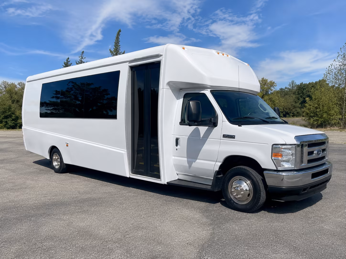 meridian party bus booking step 1